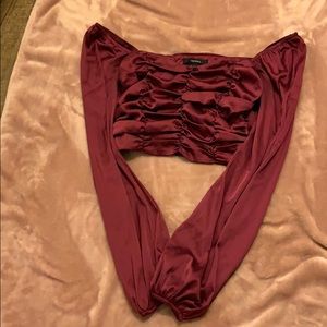 Beautiful satin blouse